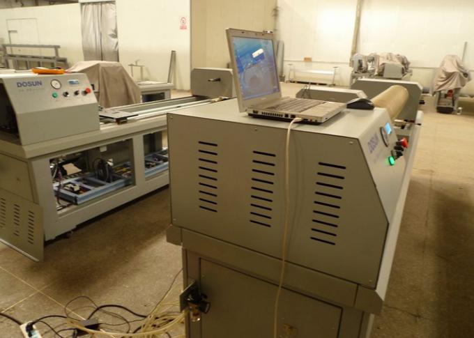 Ripetizione rotatoria dello schermo dell'incisore 640mm del laser del tessuto, macchina per incidere UV blu 5