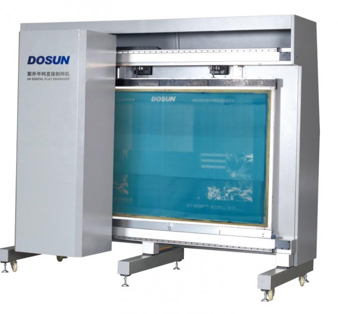 Sistema piano UV dell'incisione di Digital, macchina per incidere del tessuto 0