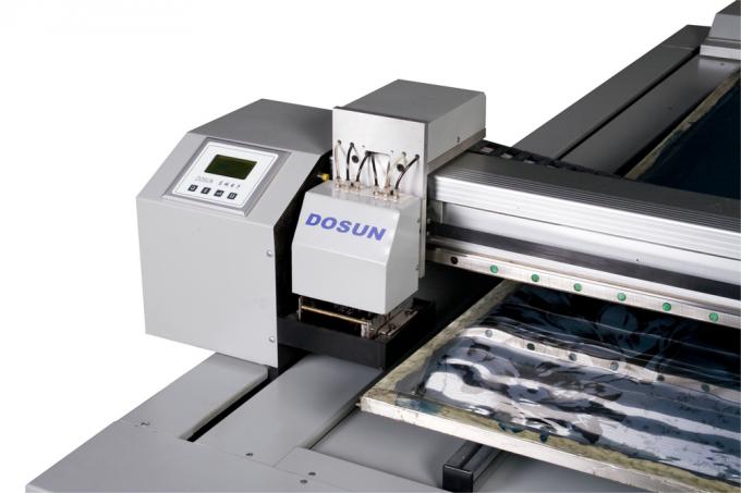 Macchine per incidere tessili a base piatta 6 - 8 Min./m2, incisore a getto di inchiostro a base piatta ad alta velocità 3